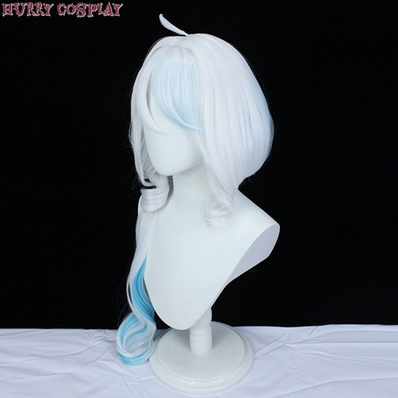 Game Cosplay,Genshin Impact,Wigs,Genshin Impact Water Goddess Funina Cosplay Costume - Wig